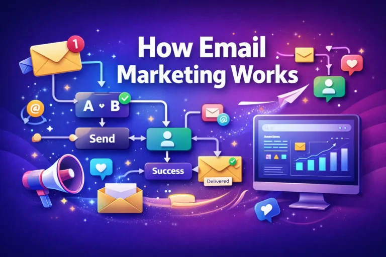 How Email Marketing Works: Step-by-Step Explanation for Beginners (2025 Guide)