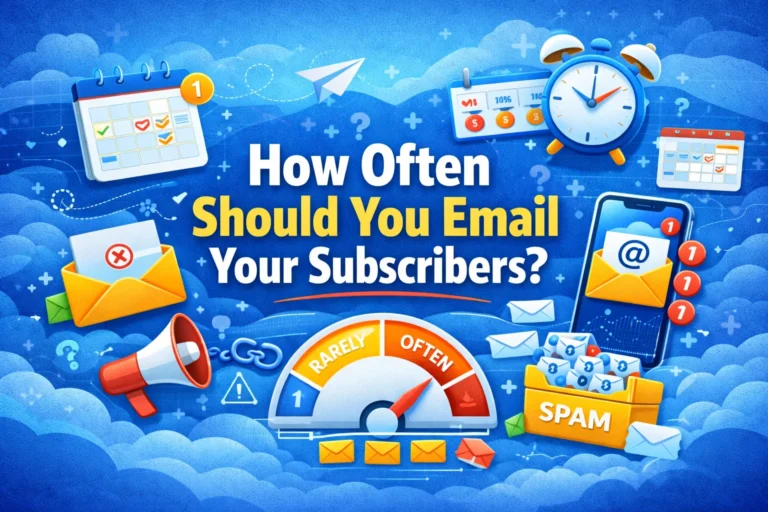 How Often Should You Email Your Subscribers? — A Data-Backed Guide (2025)