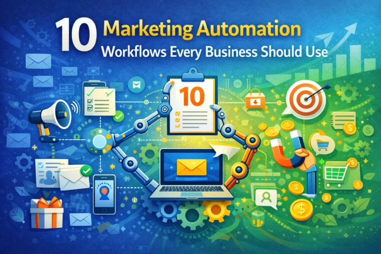 10 Marketing Automation Workflows Every Business Should Use (2025 Guide)