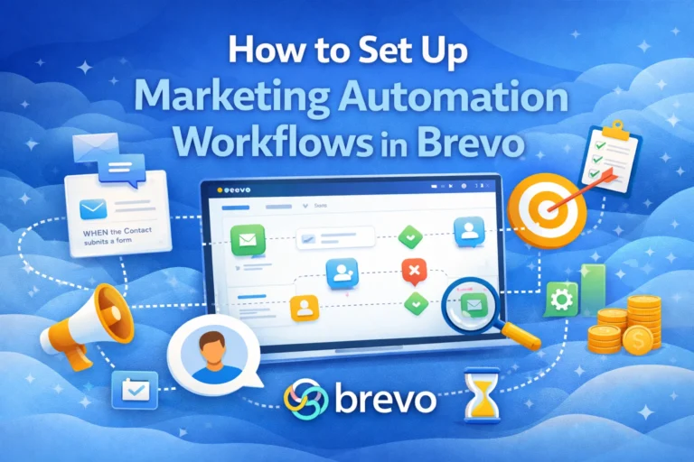 How to Set Up Marketing Automation Workflows in Brevo (Step-by-Step) — Beginner’s Guide (2025)