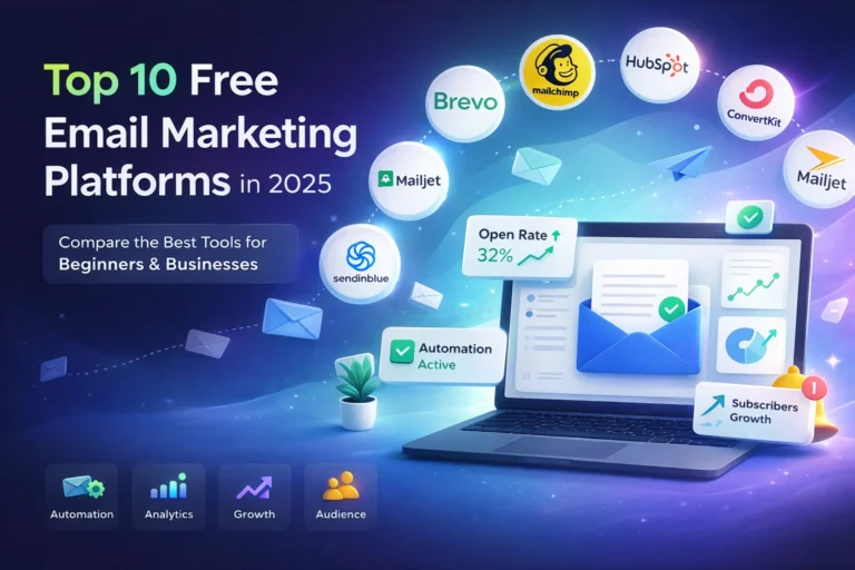 Top 10 Free Email Marketing Platforms in 2026: Features, Pros & Limitations